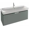 Модуль под раковину Reve 117,3х43,5х44,5 см, серый антрацит блестящий, 1 выдвижной ящик EB1133-442 Jacob Delafon