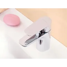 Смеситель для умывальника Aleo быстрая установка, неповоротный излив, без донного клапана E72277-4-CP Jacob Delafon