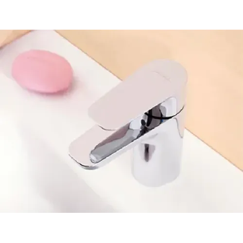 Смеситель для умывальника Aleo быстрая установка, неповоротный излив, без донного клапана E72277-4-CP Jacob Delafon