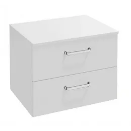 Тумба для ванной Vox белый, изогнутая ручка 60х46 см EB2062-R1-N18 Jacob Delafon