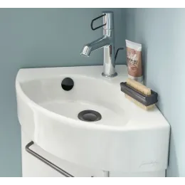 Подвесная раковина Odeon Rive Gauche 47,7х36х8,4 см, санфарфор, угловая EGP112-00 Jacob Delafon