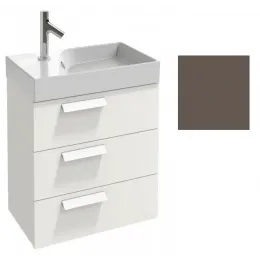 Модуль под раковину Rythmik 79,5х45х63,4 см, светло-коричневый блестящий, 3 выдвижных ящика EB1309-G80 Jacob Delafon