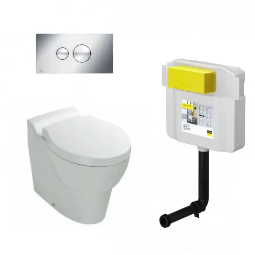 Комплект с инсталляцией Ove микролифт, с микролифтом E1584-00+596323+622220 Jacob Delafon