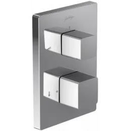 Лицевая часть встраиваемого смесителя Square 2 функции E75387-CP Jacob Delafon