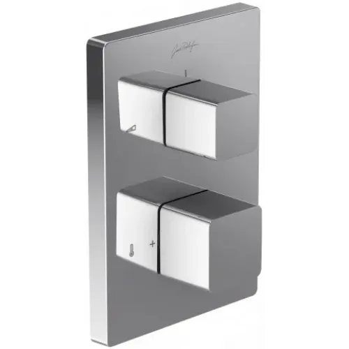 Лицевая часть встраиваемого смесителя Square 2 функции E75387-CP Jacob Delafon