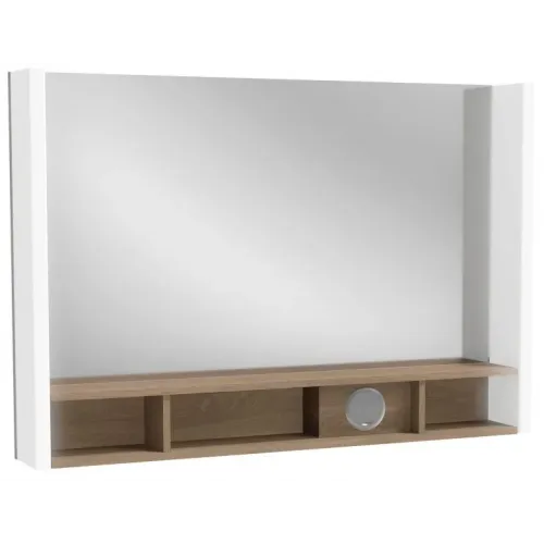 Зеркало Terrace 100х68,5 см, розетка, usb-порт, с подсветкой EB1737RU-NF Jacob Delafon