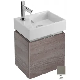 Модуль под раковину Rythmik 38,6х29х36,9 см, 1 дверца, серая кожа EB1096-N29 Jacob Delafon