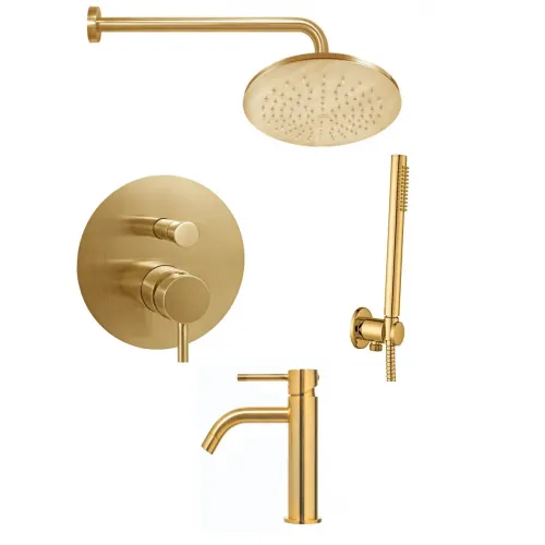 Комплект для душа PAFFONI Light KITLIG015HGSP071KING