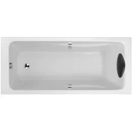Акриловая ванна Odeon Up 170х75 см, с хромированными ручками E6049-00 Jacob Delafon