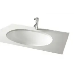 Встраиваемая снизу раковина Ovaledessus 49,8х38,5 см, без крепежных элементов, санфарфор EN262-00 Jacob Delafon
