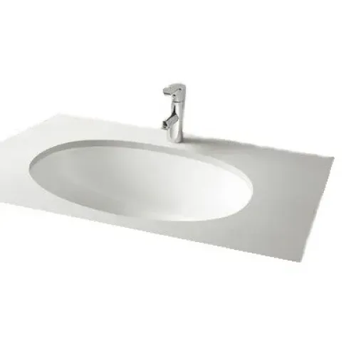 Встраиваемая снизу раковина Ovaledessus 49,8х38,5 см, без крепежных элементов, санфарфор EN262-00 Jacob Delafon