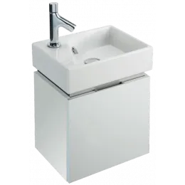 Модуль под раковину Rythmik 38,6х29х36,9 см, белая блестящая, с 1 дверцей EB1036-G1C Jacob Delafon