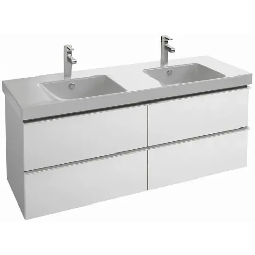 Модуль под раковину Odeon Up 137х48,5х53 см, белый блестящий EB997-N18 Jacob Delafon