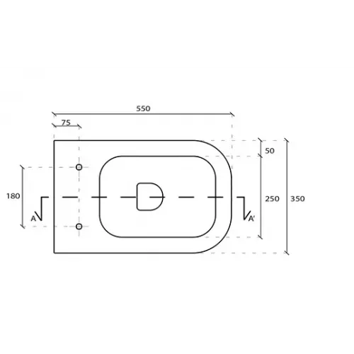 Крышка с сиденьем GALASSIA MEG11PRO 5478