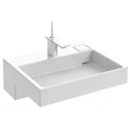 Подвесная раковина Terrace 60х49х8,9 см, санфарфор EXE112-00 Jacob Delafon