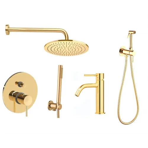 Комплект для душа PAFFONI Light KITZLIG015HG071KING