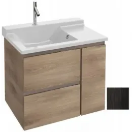 Модуль под раковину Soprano 76х53,5х63,4 см, черное дерево, 2 ящика и 1 бутылочница EB1333-E15 Jacob Delafon