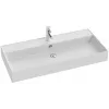 Подвесная раковина Vivienne 101х46,3х12 см, матовая, санфарфор EXBJ112-BCM Jacob Delafon