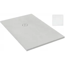 Поддон Singulier 120х80х3 см, белый, матовый, антискользящее покрытие, прямоугольный, Neoroc E67013-SHM Jacob Delafon