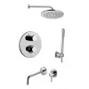 Комплект для душа PAFFONI Light KITLIQ018CR006KING