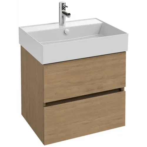 Модуль под раковину Tolbiac 58,5х45,6х52 см, 2 ящика, дуб давос натуральный EB2381-E75 Jacob Delafon