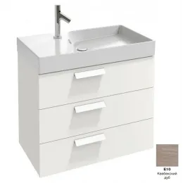 Модуль под раковину Rythmik 79,5х36х63,4 см, 3 выдвижных ящика, квебекский дуб EB1308-E10 Jacob Delafon