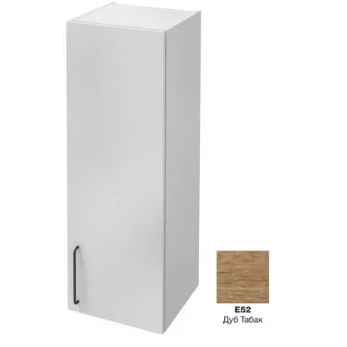 Шкаф Odeon Rive Gauche 40х34х100,3 см, шарниры справа, 2 полки, дуб табак, ручки - черный EB2571D-R9-E52 Jacob Delafon