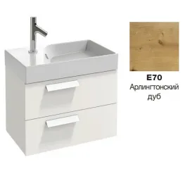 Модуль под раковину Rythmik 59,5х36х42,4 см, арлингтонский дуб, 2 выдвижных ящика EB1300-E70 Jacob Delafon