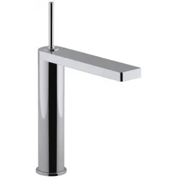 Смеситель для умывальника Composed поворотный излив, с донным клапаном E73053-CP Jacob Delafon