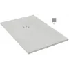 Поддон Singulier 140х90х3 см, светло-серый, антискользящее покрытие, Neoroc, прямоугольный E67025-MGZ Jacob Delafon
