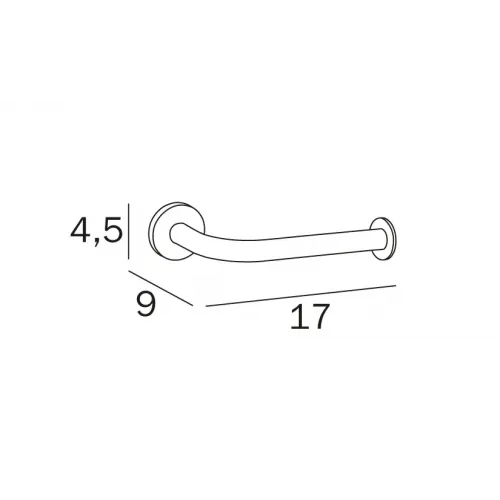 Держатель туалетной бумаги INDA ONE A24250NE