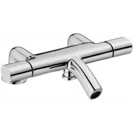 Смеситель на горизонтальную поверхность (деку) с изливом Talan с выходом на душ (без лейки), на 2 отв., термостат E10090RU-CP Jacob Delafon