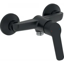 Настенный смеситель без излива Aimé матовый, чёрный цвет, без лейки E29870-BL Jacob Delafon