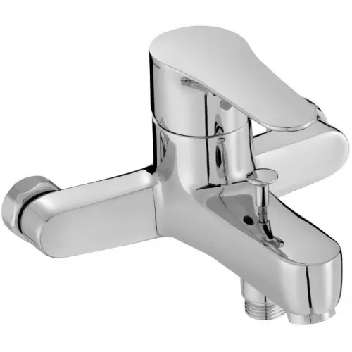 Настенный смеситель July с выходом на душ (без лейки), неповоротный излив E16031-4-CP Jacob Delafon