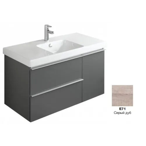 Модуль под раковину Odeon Up 102х48,5х53 см, серый дуб EB891-E71 Jacob Delafon