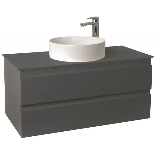 Модуль под раковину Madeleine 103х49,2х47,6 см, подсветка, серый матовый EB2084-J54 Jacob Delafon