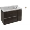 Модуль под раковину Soprano 96х53,5х63,4 см, квебекский дуб/ матовый базальт, 2 ящика и 1 бутылочница EB1334-N08-E10 Jacob Delafon