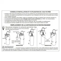 Фильтр Carafe сменный R8A360NF Jacob Delafon
