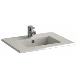 Модуль с раковиной Ola 61 см, с двумя ящиками, серый антрацит, подвесной монтаж EXS112-00+EB390-N14 Jacob Delafon