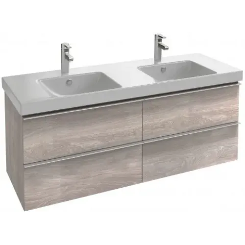 Модуль с раковиной Odeon Up 137 см, цвет квебекский дуб, подвесной монтаж E4779-00+EB997-E10 Jacob Delafon