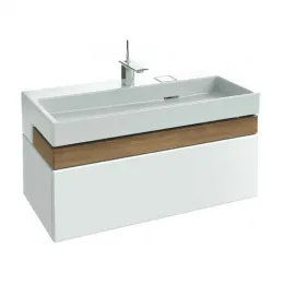 Модуль с раковиной Terrace 80 см, белая блестящая, подвесной монтаж, система push-to-open EXD9112-00+EB1186-G1C Jacob Delafon