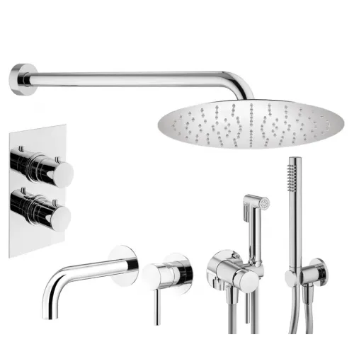 Комплект для душа Plumberia Selection IXO KITZXOT18QCR210