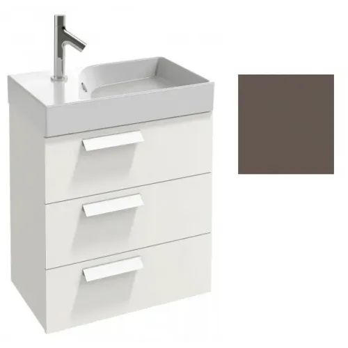 Модуль под раковину Rythmik 59,5х45х63,4 см, 3 ящика, светло-коричневый блестящий EB1307-G80 Jacob Delafon