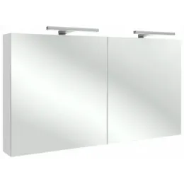 Зеркало 120х65 см, белый, с подсветкой EB1368-N18 Jacob Delafon