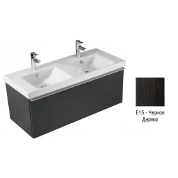 Модуль под раковину Odeon Up 117х48,5х45 см, черное дерево EB887-E15 Jacob Delafon