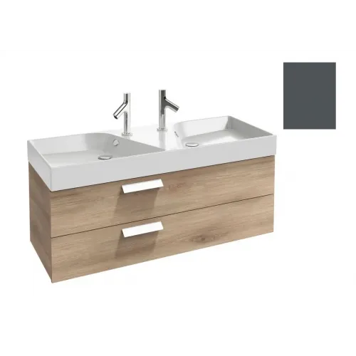 Модуль под раковину Rythmik 119,5х45х42,4 см, серый антрацит, 2 выдвижных ящика EB1305-N14 Jacob Delafon