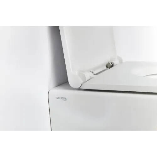 Комплект унитаза с крышкой GALASSIA KIT DREAM 7317MT Slim
