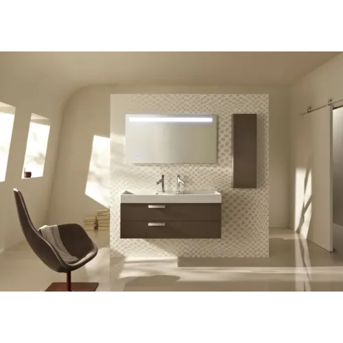 Модуль под раковину Rythmik 119,5х45х42,4 см, светло-коричневый блестящий, 2 выдвижных ящика EB1305-G80 Jacob Delafon