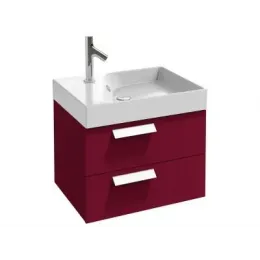 Модуль под раковину Rythmik 59,5х45х42,4 см, малиновый глянцевый, 2 выдвижных ящика EB1301-R3 Jacob Delafon