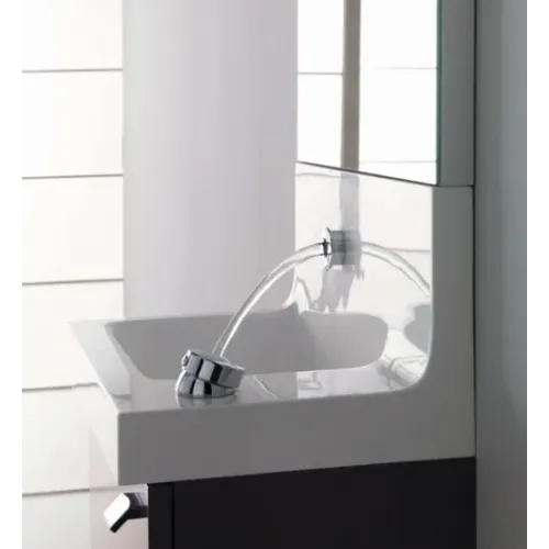 Смеситель для умывальника Pop laminar без донного клапана EB408-NF Jacob Delafon